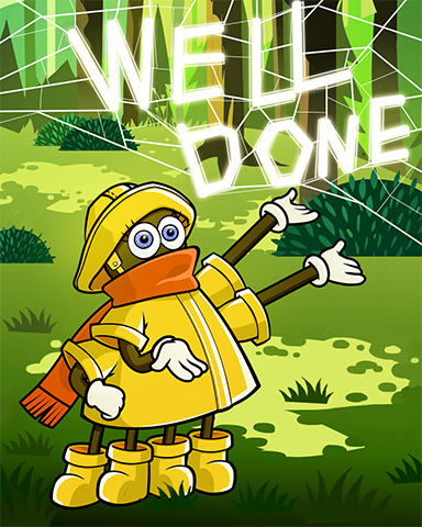Web Of Kindness Badge - Rainy Day Spider Solitaire HD Web Of Kindness Badge - Rainy Day Spider Solitaire HD