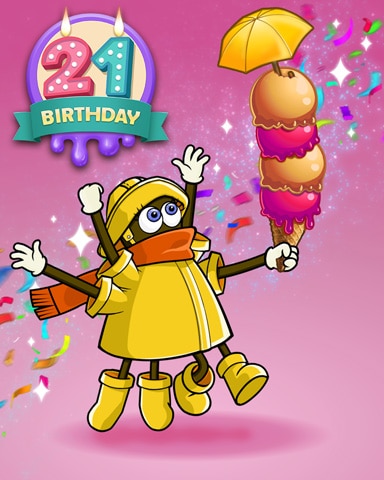 Ice Cream Octavia Badge - Rainy Day Spider Solitaire HD Ice Cream Octavia Badge - Rainy Day Spider Solitaire HD