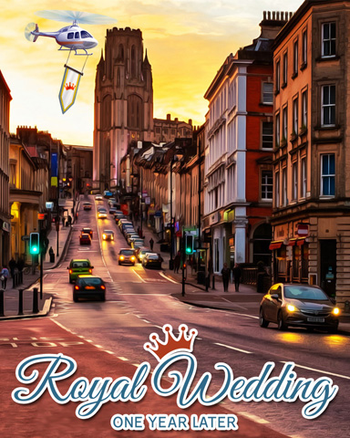 Downtown Bristol Badge - Royal Wedding: One Year Later Downtown Bristol Badge - Royal Wedding: One Year Later
