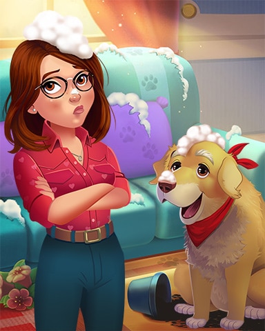 A Little Mess Badge - Solitaire Home Story A Little Mess Badge - Solitaire Home Story