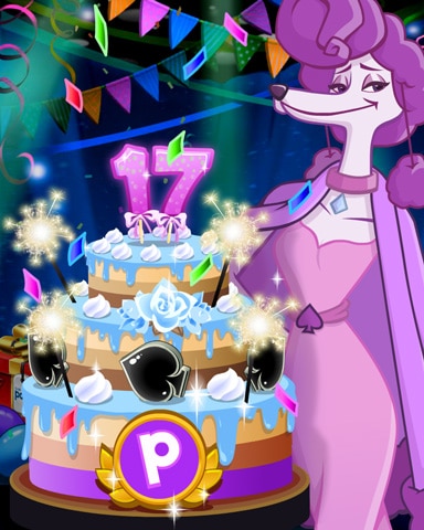 Fifi's Party Cake Badge - Spades HD Fifi's Party Cake Badge - Spades HD