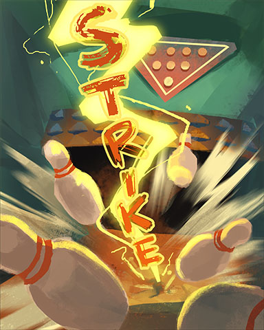 Explosive Strike Badge - Pogo Bowl Explosive Strike Badge - Pogo Bowl