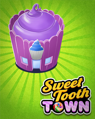 Cupcake Shop Badge - Sweet Tooth Town Cupcake Shop Badge - Sweet Tooth Town