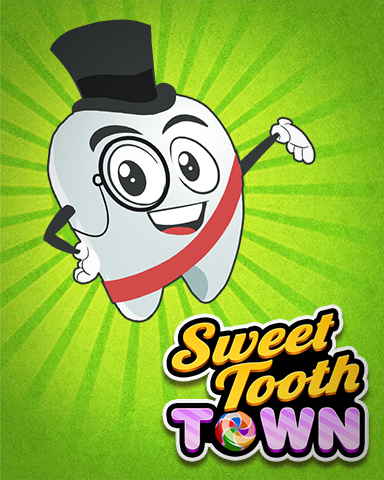 Mayor Toothy Badge - Sweet Tooth Town Mayor Toothy Badge - Sweet Tooth Town