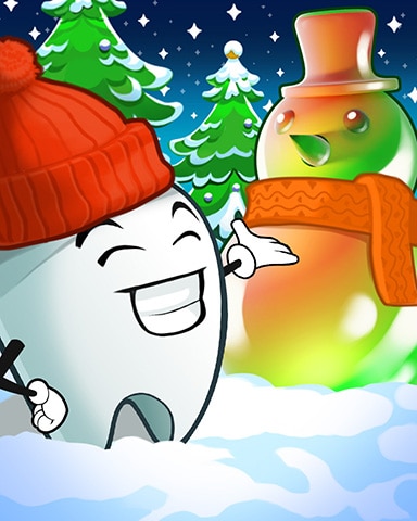 Sweet Snowman Badge - Sweet Tooth Town