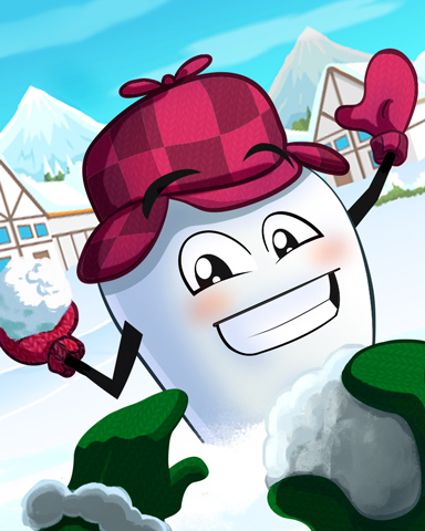 Sweet Snowballs Badge - Sweet Tooth Town Sweet Snowballs Badge - Sweet Tooth Town