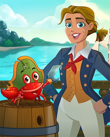 Ally Carter And Cap N Pinchers Badge - Thousand Island Solitaire HD Ally Carter And Cap N Pinchers Badge - Thousand Island Solitaire HD