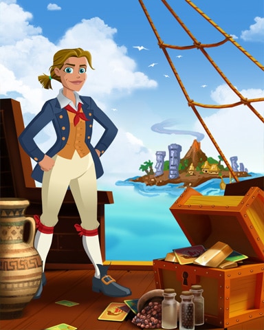 Treasure On Deck Badge - Thousand Island Solitaire HD Treasure On Deck Badge - Thousand Island Solitaire HD