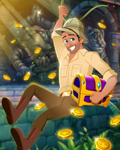 Treasure Swing Badge - Tri-Peaks Solitaire HD