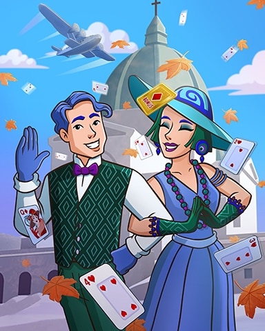 Jet Setting Off Badge - World Class Solitaire HD Jet Setting Off Badge - World Class Solitaire HD