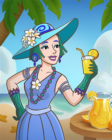 Vacation Fit For A Queen Badge - World Class Solitaire HD Vacation Fit For A Queen Badge - World Class Solitaire HD