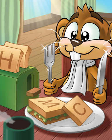Hungry Reader Badge - Word Whomp HD Hungry Reader Badge - Word Whomp HD