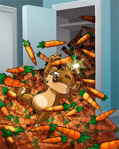 Carrot Spillage Badge - Word Whomp HD Carrot Spillage Badge - Word Whomp HD