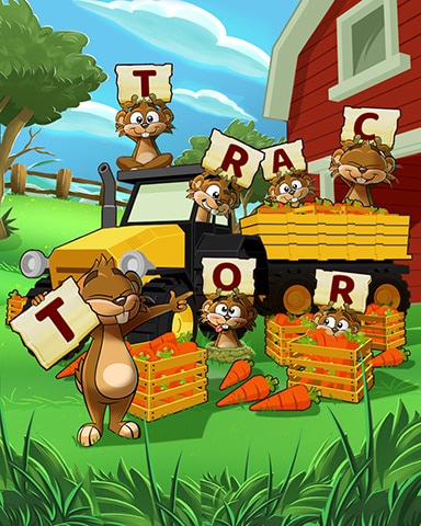 Spelling Tractor Badge - Word Whomp HD Spelling Tractor Badge - Word Whomp HD