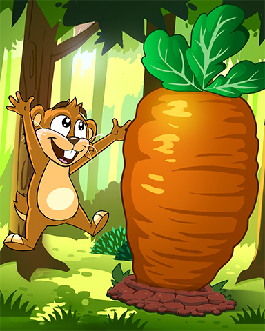The Carrot Lode Badge - Word Whomp HD The Carrot Lode Badge - Word Whomp HD
