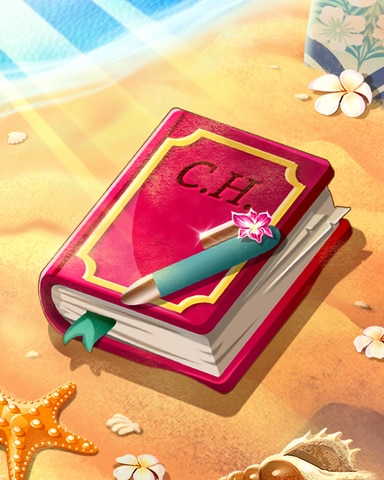 Beach Journal Badge - Claire Hart: Secret In The Shadows Beach Journal Badge - Claire Hart: Secret In The Shadows