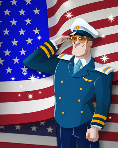 First Class Salute Badge - First Class Solitaire HD First Class Salute Badge - First Class Solitaire HD