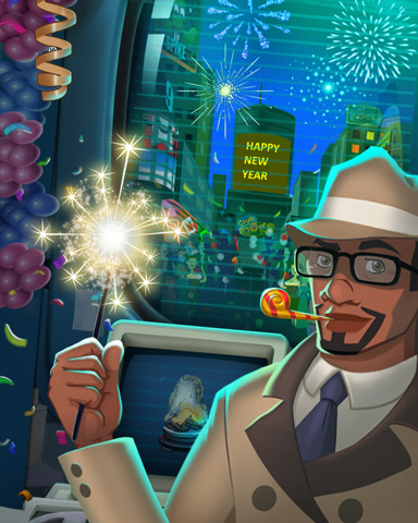 Chasing The New Year Badge - Jigsaw Treasure Hunter HD Chasing The New Year Badge - Jigsaw Treasure Hunter HD