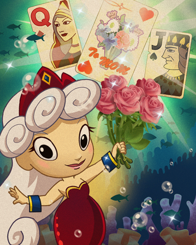 A Royal Bouquet Badge - Solitaire Blitz A Royal Bouquet Badge - Solitaire Blitz