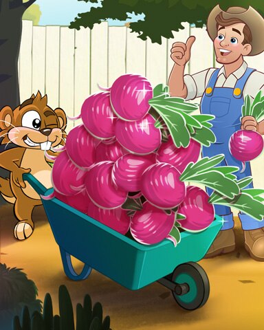 Too Many Turnips Badge - Word Whomp HD Too Many Turnips Badge - Word Whomp HD