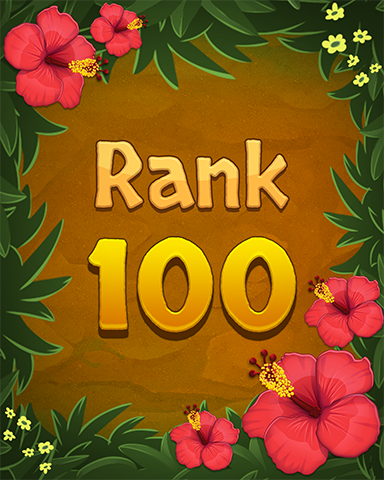 Rank 100 Badge - Mahjong Sanctuary Rank 100 Badge - Mahjong Sanctuary