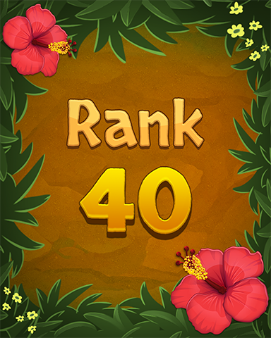 Rank 40 Badge - Mahjong Sanctuary Rank 40 Badge - Mahjong Sanctuary