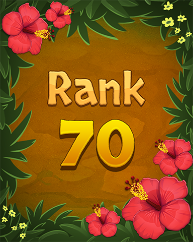 Rank 70 Badge - Mahjong Sanctuary Rank 70 Badge - Mahjong Sanctuary