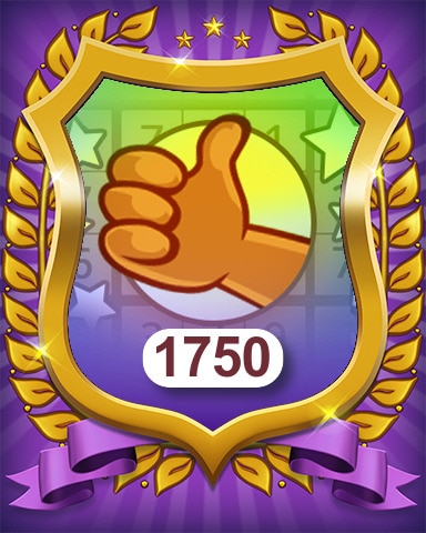 No Mistake 1750 Badge - Pogo™ Daily Sudoku No Mistake 1750 Badge - Pogo™ Daily Sudoku