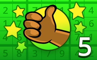 No Mistake 5 Badge - Pogo Daily Sudoku No Mistake 5 Badge - Pogo Daily Sudoku