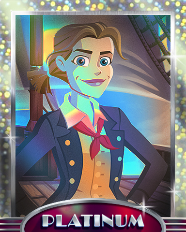 Captain Ally Carter Platinum Badge - Thousand Island Solitaire HD Captain Ally Carter Platinum Badge - Thousand Island Solitaire HD