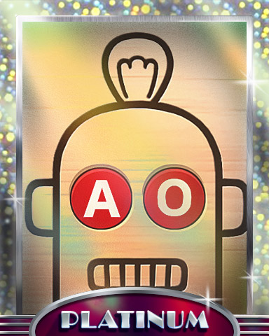 Spell-O-Matic Platinum Badge - A Way With Words Spell-O-Matic Platinum Badge - A Way With Words