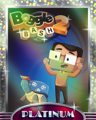 Boggle Turtle Platinum Badge - Boggle Bash 2 Boggle Turtle Platinum Badge - Boggle Bash 2