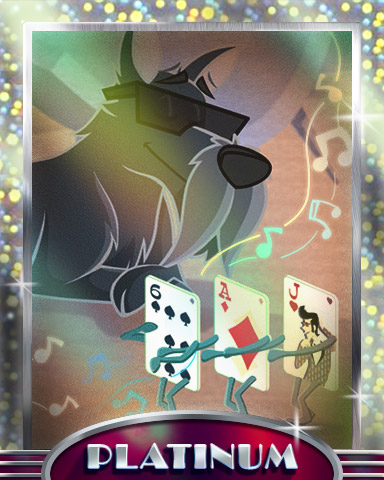 Smooth Shuffle Platinum Badge - Canasta HD Smooth Shuffle Platinum Badge - Canasta HD