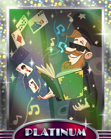 Beat Wizard Platinum Badge - Canasta HD Beat Wizard Platinum Badge - Canasta HD