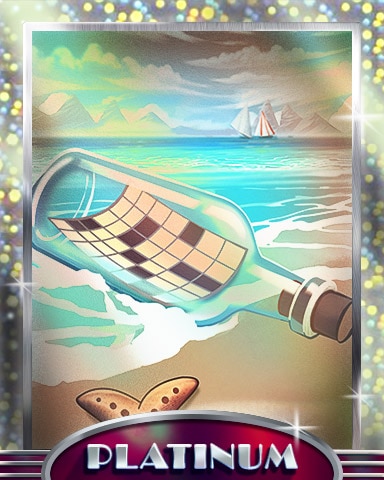 Crossword In A Bottle Platinum Badge - Crossword Cove HD Crossword In A Bottle Platinum Badge - Crossword Cove HD