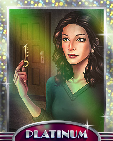 Key To The Case Platinum Badge - Claire Hart: Secret In The Shadows Key To The Case Platinum Badge - Claire Hart: Secret In The Shadows