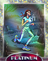 No Hurry Platinum Badge - Claire Hart Classic No Hurry Platinum Badge - Claire Hart Classic