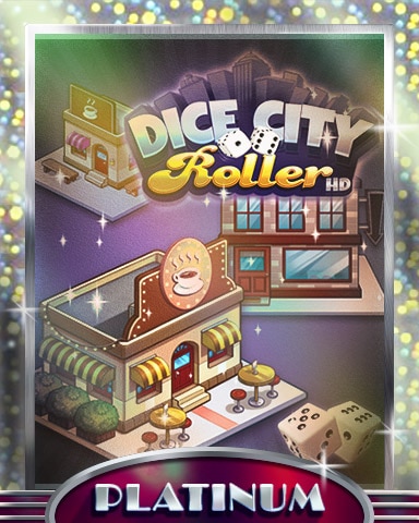 City Coffee Shop Platinum Badge - Dice City Roller HD City Coffee Shop Platinum Badge - Dice City Roller HD