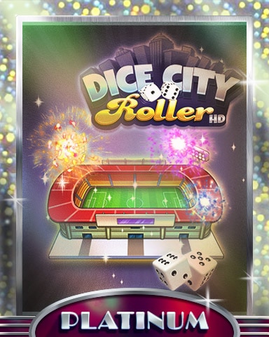 City Stadium Platinum Badge - Dice City Roller HD City Stadium Platinum Badge - Dice City Roller HD