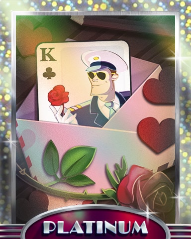 The Love Captain Platinum Badge - First Class Solitaire HD The Love Captain Platinum Badge - First Class Solitaire HD