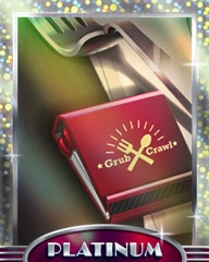Three Star Goodness Platinum Badge - Grub Crawl Three Star Goodness Platinum Badge - Grub Crawl