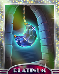 In A Blue Moon Platinum Badge - Jewel Academy In A Blue Moon Platinum Badge - Jewel Academy
