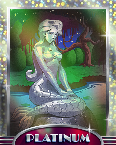 Academy Mermaid Platinum Badge - Jewel Academy Academy Mermaid Platinum Badge - Jewel Academy