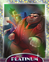 Meet The New Boss Platinum Badge - Jet Set Solitaire Meet The New Boss Platinum Badge - Jet Set Solitaire
