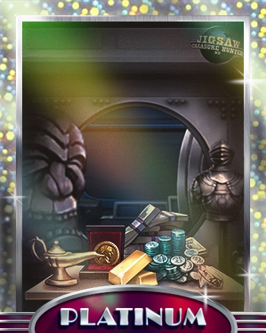 Chase's Vault Platinum Badge - Jigsaw Treasure Hunter HD Chase's Vault Platinum Badge - Jigsaw Treasure Hunter HD