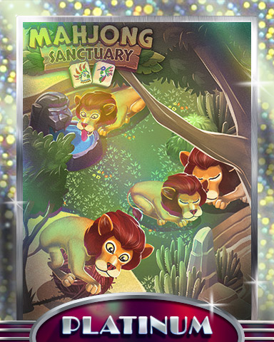 Happy Lions Platinum Badge - Mahjong Sanctuary Happy Lions Platinum Badge - Mahjong Sanctuary