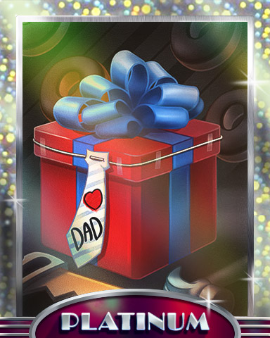 Gift For Dad Platinum Badge - Mahjong Safari HD Gift For Dad Platinum Badge - Mahjong Safari HD