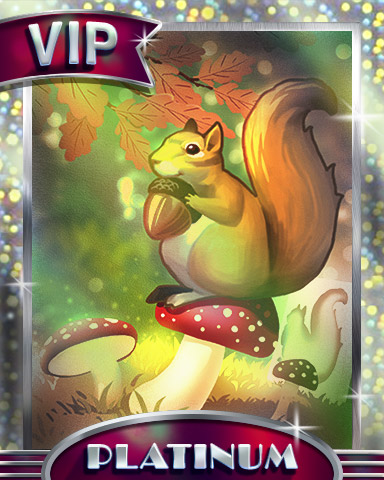 Squirrel Stool Platinum Badge - Mahjong Safari HD Squirrel Stool Platinum Badge - Mahjong Safari HD