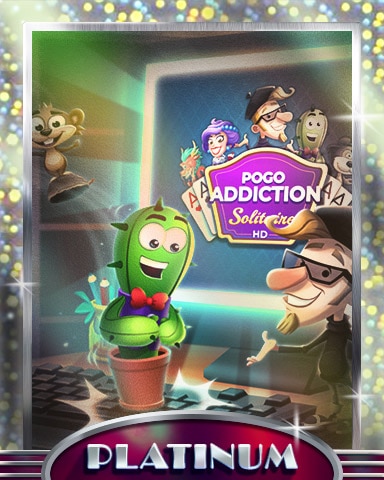 Jumpin' Buddies Platinum Badge - Pogo Addiction Solitaire HD Jumpin' Buddies Platinum Badge - Pogo Addiction Solitaire HD