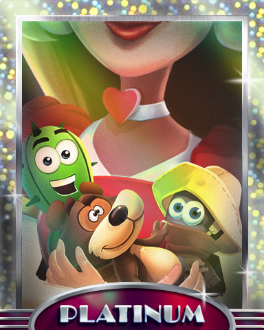 Spike, Boogie & Octavia Platinum Badge - Pogo Addiction Solitaire HD Spike, Boogie & Octavia Platinum Badge - Pogo Addiction Solitaire HD